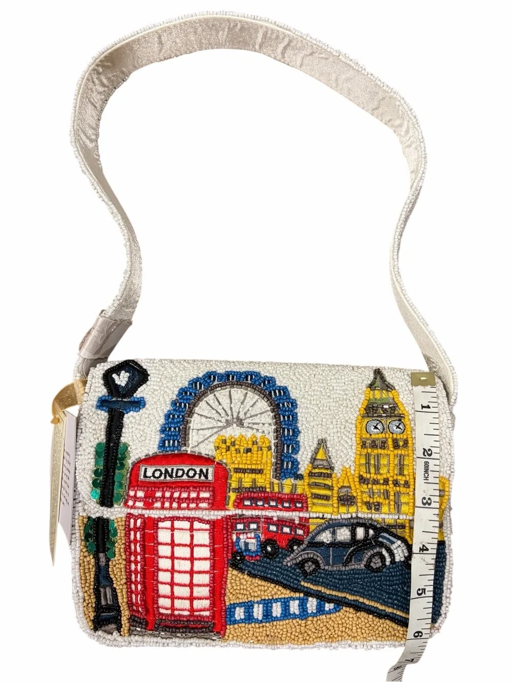 NWT: *Viral* London Beaded Bag 🇬🇧 From India to You 🇬🇧